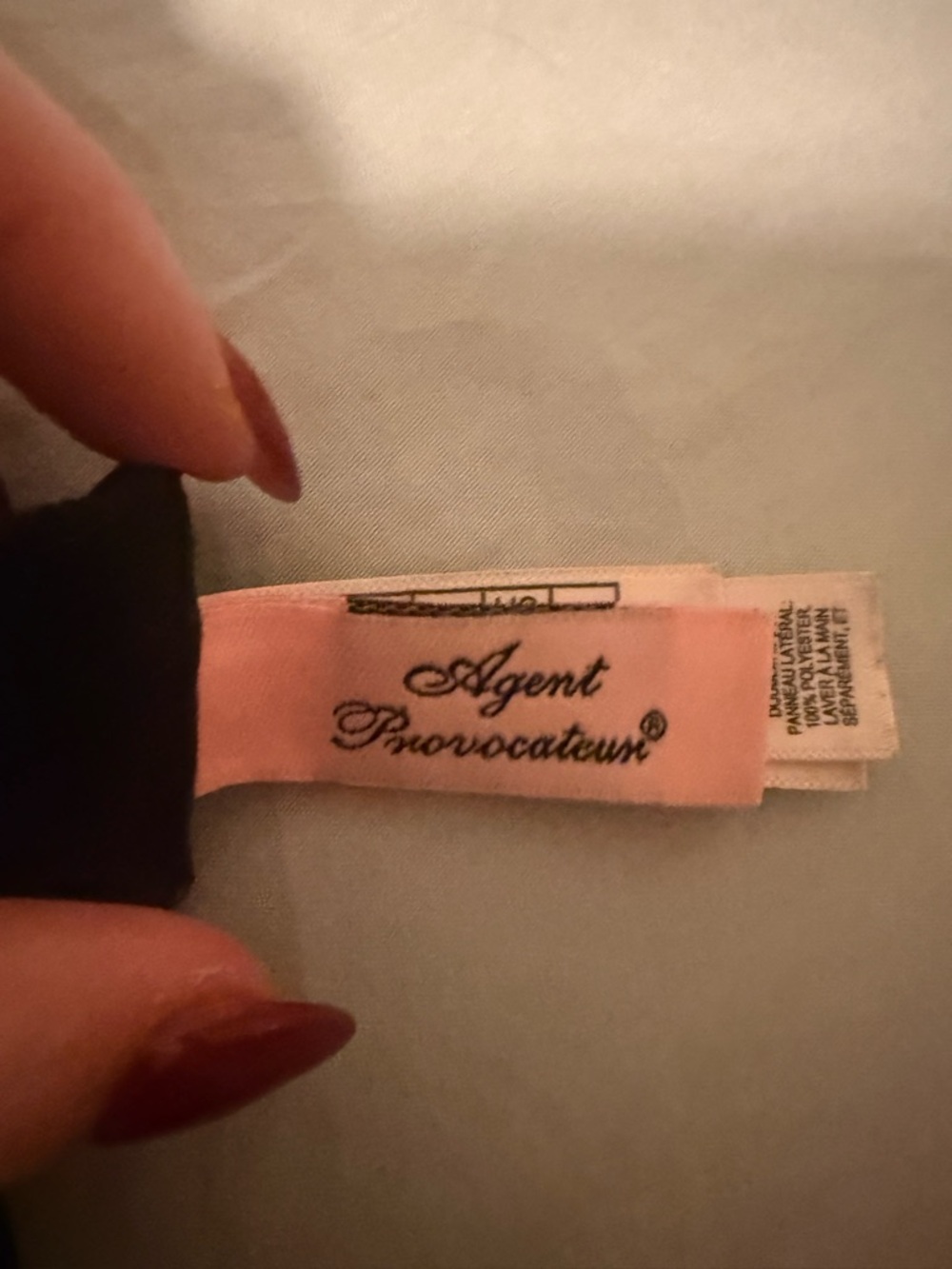 Agent Provocateur Black Lace Underwire Bra with Strappy Front - Picture 6 of 10